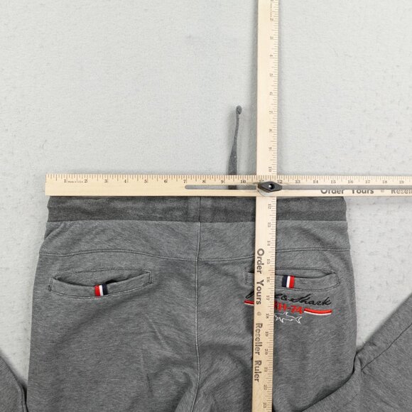 Paul Shark Yachting Pants Mens Medium Gray Sweats Sweatpants Lounge French Terry - Picture 8 of 14